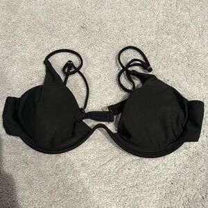 Black bikini top